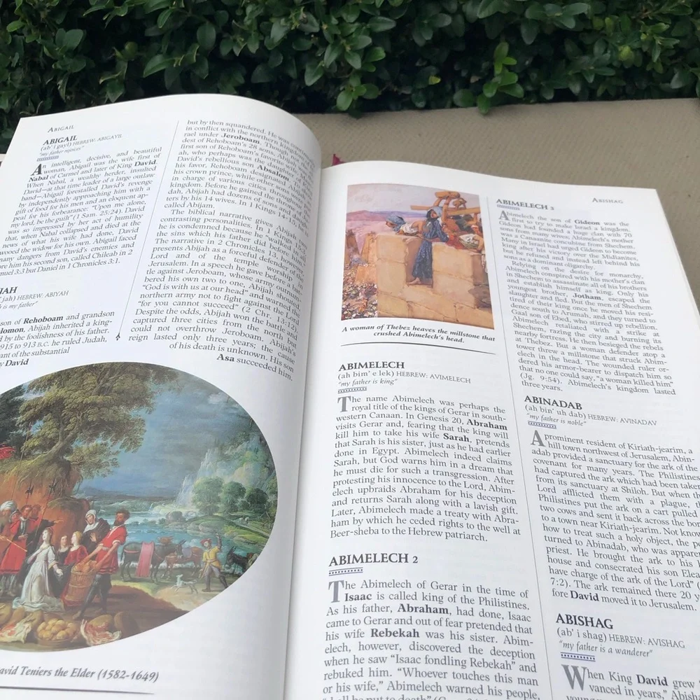 Reader's Digest Who's Who in the Bible — Blue Hardcover